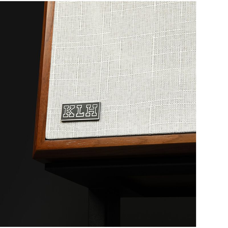 KLH Model Four 8" Three-Way Acoustic Suspension Loudspeaker System - English Walnut, , hires