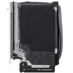 LG Studio 24 in. Top Control Flush-Mount Smart Dishwasher with 45 dBa Sound Level, 3rd-Rack & Dynamic Dry - Custom Panel Ready, , hires