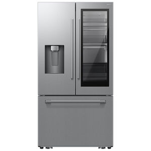Samsung 36 in. 28.5 cu. ft. Smart French Door Refrigerator with Ice & Water Dispenser - Fingerprint Resistant Stainless, , hires