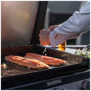 Blackstone 28 in. 3-Burner Built-In Liquid Propane Gas Flat Top Griddle with 590 sq. in. Cooking Surface - Stainless Steel, , hires