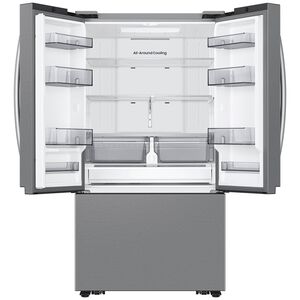 Samsung 36 in. 26.5 cu. ft. Smart Counter Depth French Door Refrigerator with Ice Maker - Fingerprint Resistant Stainless Steel, , hires