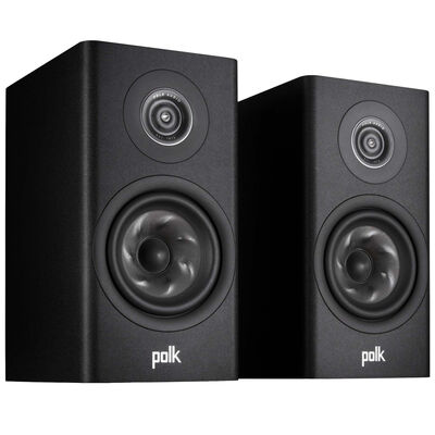 Polk Reserve R200 Premium Bookshelf Speakers (Pair) - Black | R200BLACK