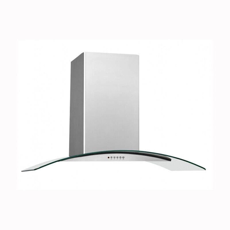 Frigidaire 42 in. Convertible Chimney Style Range Hood with 400 CFM, 3 Fan Speeds & 4 Halogen Lights - Stainless Steel, , hires