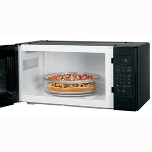 GE Profile 24 in. 1.1 cu.ft Countertop Microwave with 10 Power Levels & Sensor Cooking Controls - Black, Black, hires