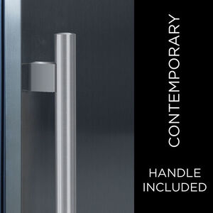 XO 24 in. Undercounter Wine Cooler with Dual Zones & 46 Bottle Capacity Left Hinged - Stainless Steel, Stainless Steel, hires