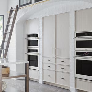 Monogram Statement Series 30 in. 5 cu. ft. Smart Speed Electric Single Wall Oven with True European Convection - Stainless Steel, , hires