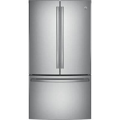 GE 36 in. 28.7 cu. ft. French Door Refrigerator - Stainless Steel | GNE29GYNFS