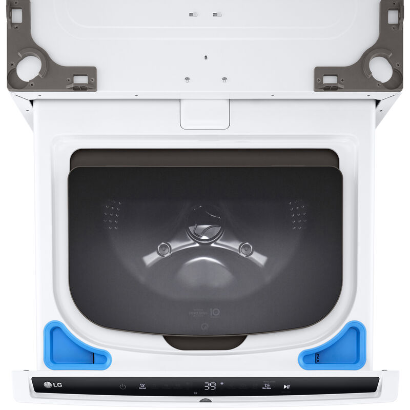 LG SideKick 27 in. 1.0 cu. ft. TwinWash Compatible Pedestal Washer - White, , hires