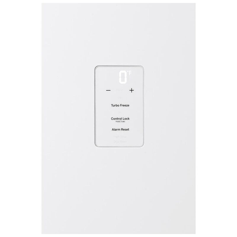 GE 33 in. 21.3 cu. ft. Garage-Ready Upright Freezer with Adjustable Shelves - White, , hires