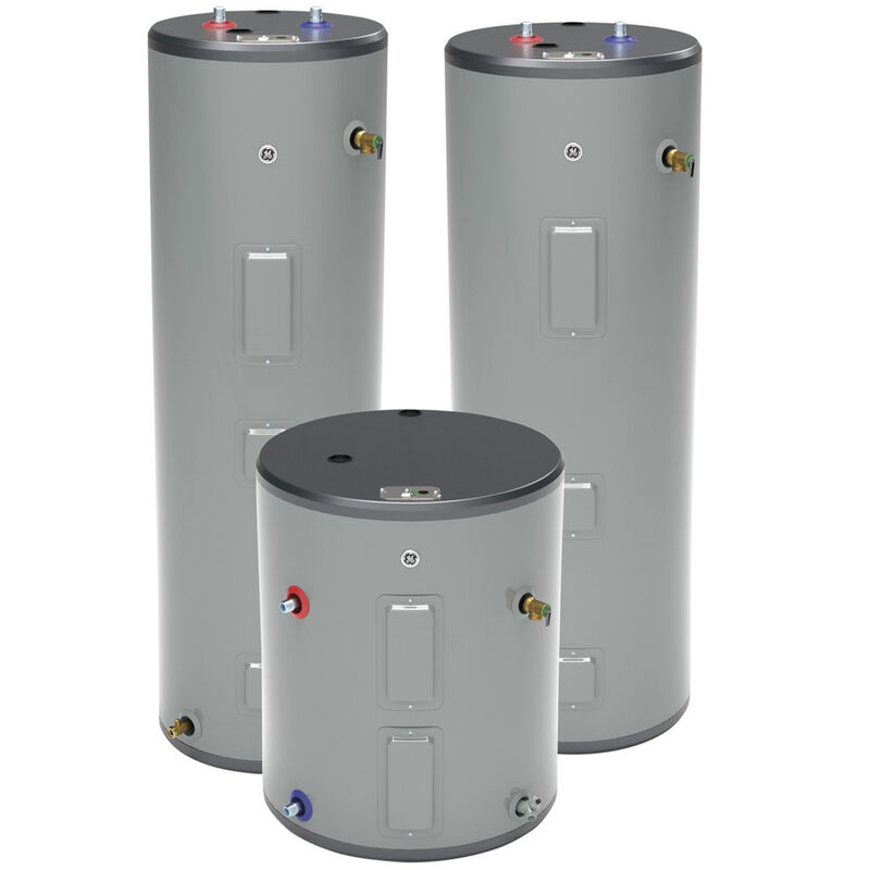 GE Electric 50 Gallon Tall Water Heater with 10-Year Parts Warranty, , hires