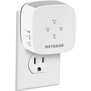 Netgear Dual-band WiFi Range Extender, 1.2Gbps, Wall-plug, Internal Antenna, , hires