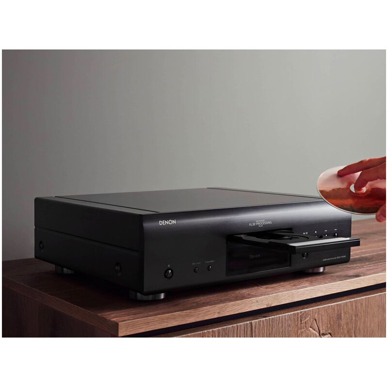 Denon CD/SACD Player with Advanced AL32 Processing Plus - Black, , hires