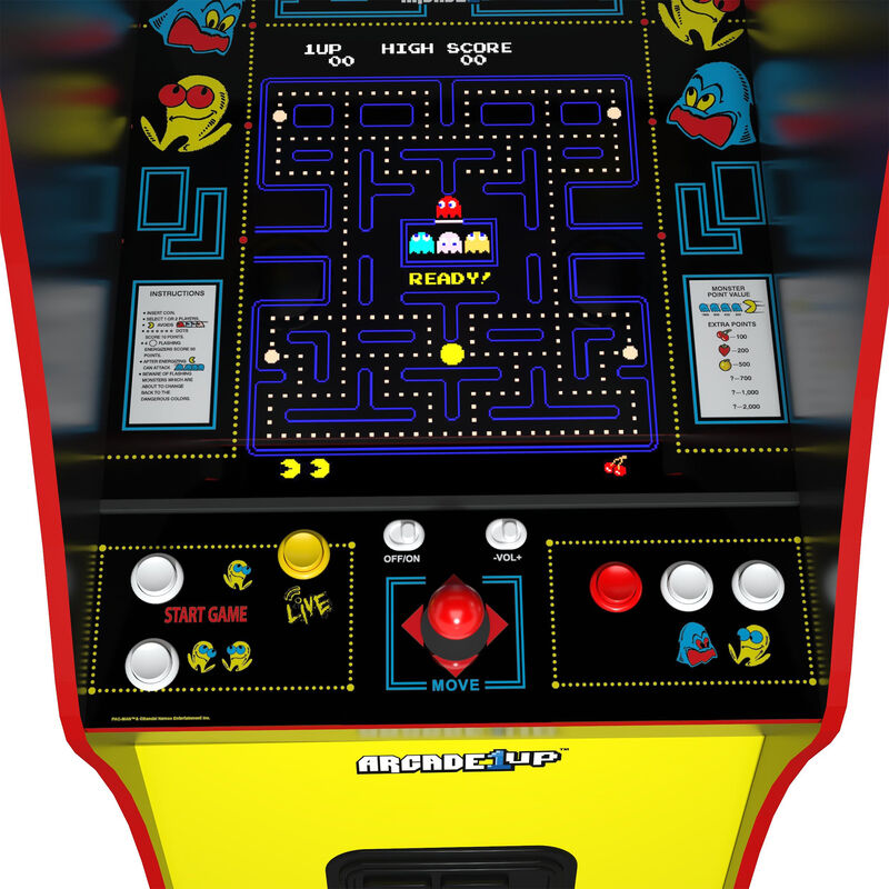 Arcade1up Pac-Man Deluxe Arcade Game, , hires