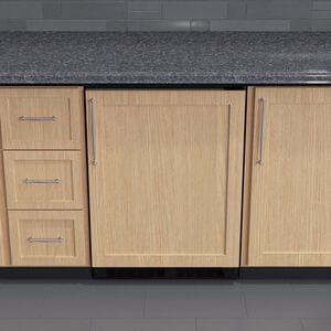 Marvel 24 in. 5.5 cu. ft. Built-In Beverage Center with Adjustable Shelves & Digital Control - Custom Panel Ready, , hires