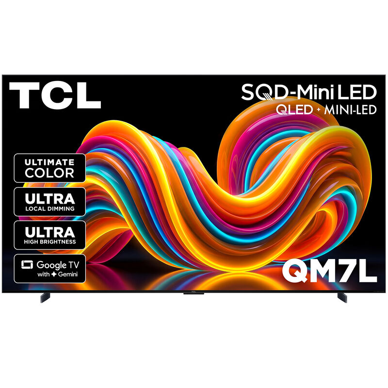 TCL - 98" Class QM7L QLED Mini-LED 4K UHD Smart Google TV, , hires