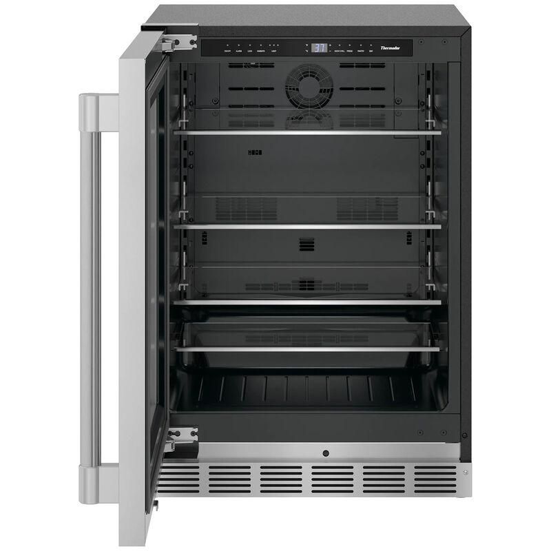 Thermador 24 in. 5.2 cu. ft. Left-Hinged Built-In Undercounter Refrigerator with Professional handle - Stainless Steel, , hires