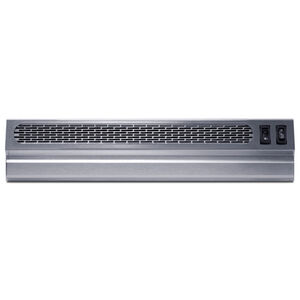 Summit 18 in. Ductless Slide-Out Style Range Hood with 2 Fan Speeds & 2 LED Lights - Stainless Steel, Stainless Steel, hires