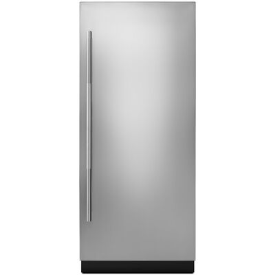 JennAir 36 in. Built-In 20.0 cu. ft. Smart Counter Depth Freezerless Refrigerator with Internal Water Dispenser - Custom Panel Ready | JBRFR36IGX