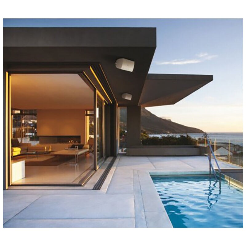 Yamaha Full-Range Indoor/Outdoor Speakers with 5" Drivers - White, White, hires