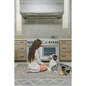 Thermador Professional Series 54 in. Smart Ducted Standard Style Range Hood with 4 Fan Speeds & 4 LED Lights - Stainless Steel, , hires