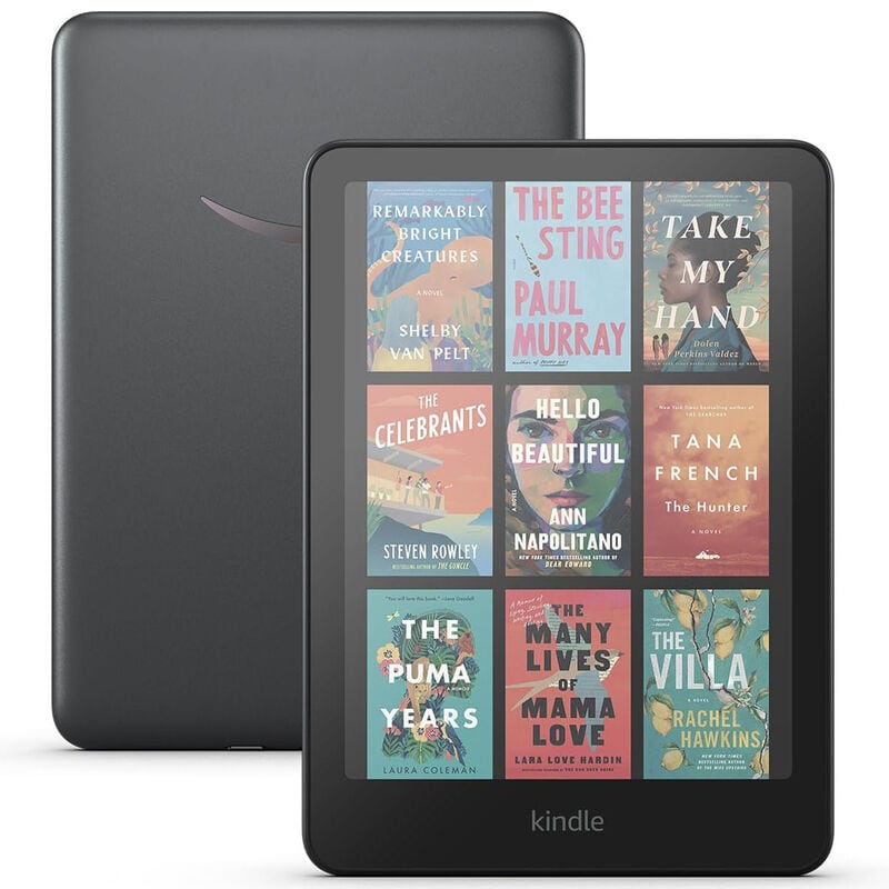 Amazon Kindle Colorsoft Signature Edition (32 GB) With color display, auto-adjusting front light, wireless charging, and long battery life - Metallic Black, , hires