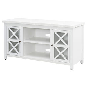 Hudson & Canal Colton TV Stand - White, , hires