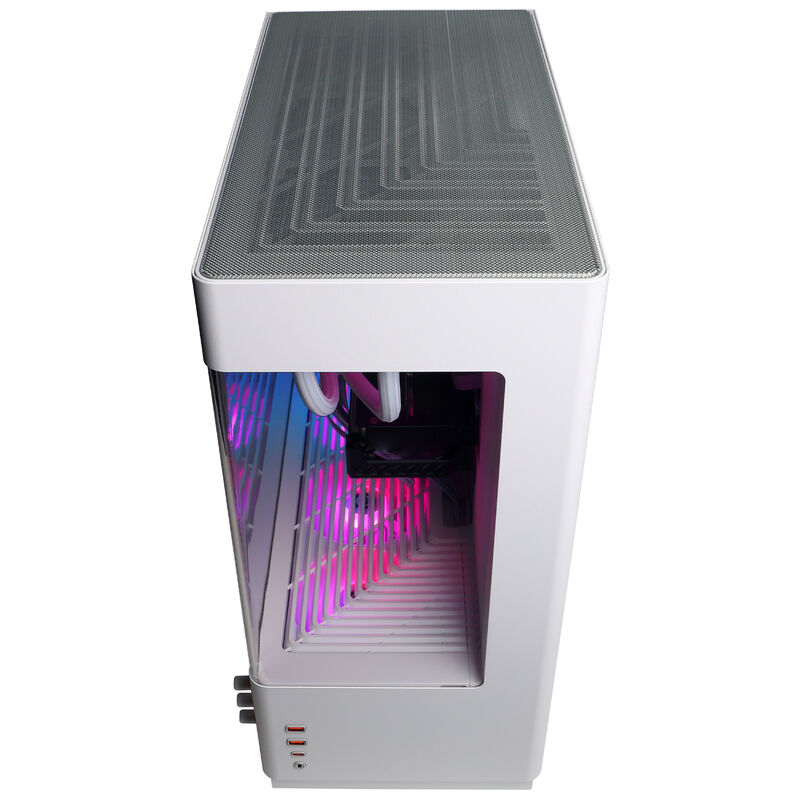 CyberPowerPC Gamer Supreme Desktop with AMD Ryzen 7 9850X3D, 4.7 GHz, 8-Core CPU, NVIDIA GeForce RTX 5060 Ti, 16GB VRAM GPU, 32 GB RAM, 1 TB SSD & Windows 11 Home - White, , hires
