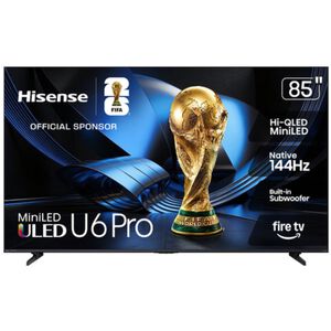 Hisense - 85" Class U6 Pro Series ULED Mini-LED 4K UHD Smart Fire TV, , hires