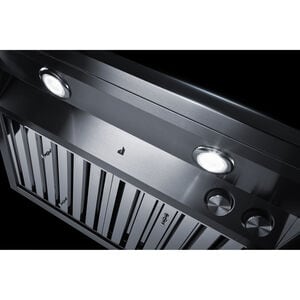 JennAir Pro-Style 30 in. Ducted Canopy Pro Style Style Range Hood with 600 CFM, 4 Fan Speeds & 2 Halogen Lights - Stainless Steel, , hires