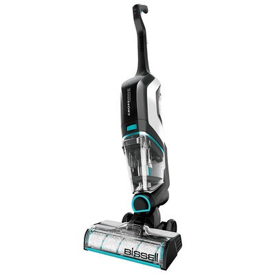 Bissell CrossWave Cordless Max Wet/Dry Multi-Surface Vacuum - Black/Pearl White with Electric Blue Accents | 2554P