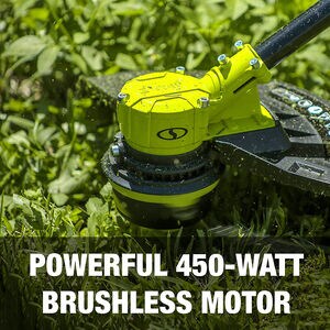 Sun Joe 24-Volt iON + Cordless Dual-Line String Trimmer Kit, , hires