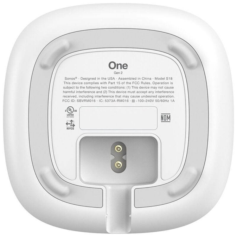 Sonos One Wi Fi Music Streaming Speaker System with Amazon Alexa
