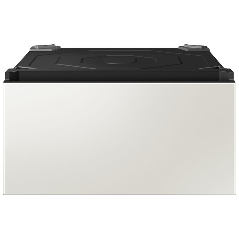 Samsung Bespoke AI Laundry Combo Pedestal with Storage Drawer - Ivory, Ivory, hires