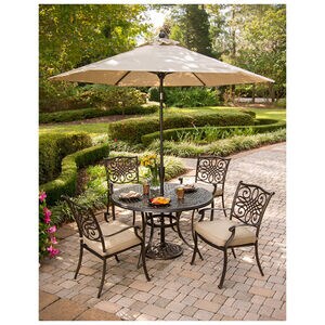 Hanover Monaco & Traditions Iron Umbrella Base, , hires