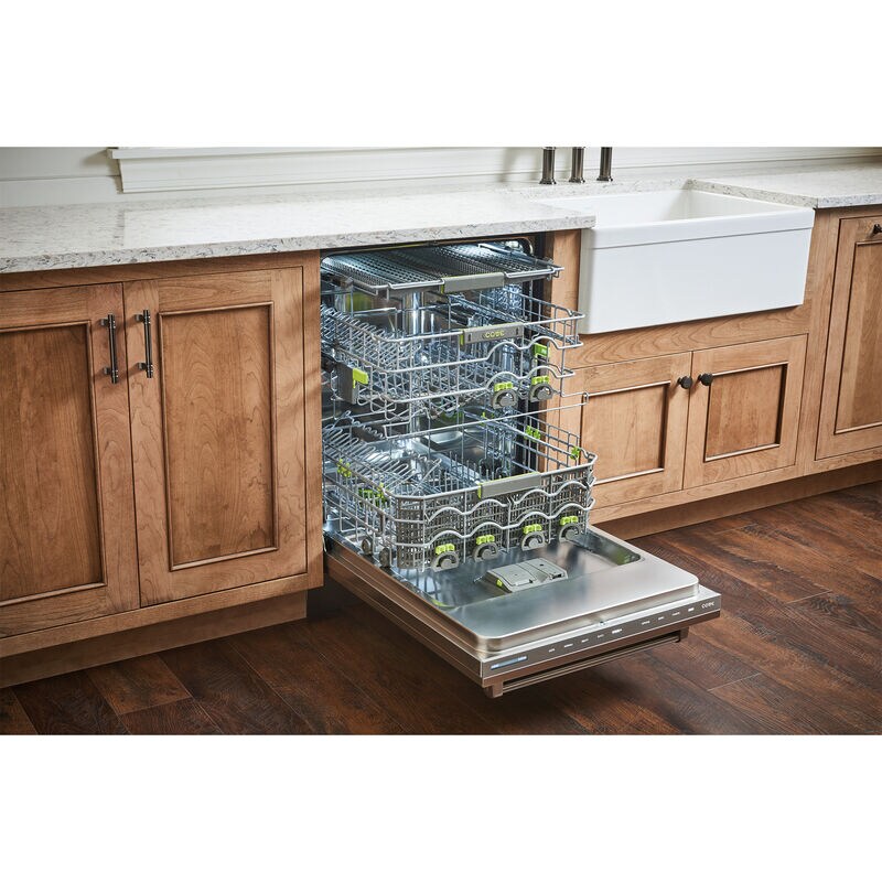 Cove 24 in. Top Control Smart Dishwasher with 41 dBa Sound Level & 3rd-Rack - Custom Panel Ready, , hires