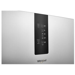 Whirlpool 24 in. 12.9 cu. ft. Counter Depth Garage Ready Bottom Freezer Refrigerator with Ice Maker - Black Stainless, Black Stainless, hires