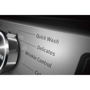 Maytag 27 in. 4.8. cu. ft. Stackable Front Load Washer with Extra Power, 16-Hr Fresh Hold Option, Sanitize & Steam Wash Cycle - White, White, hires