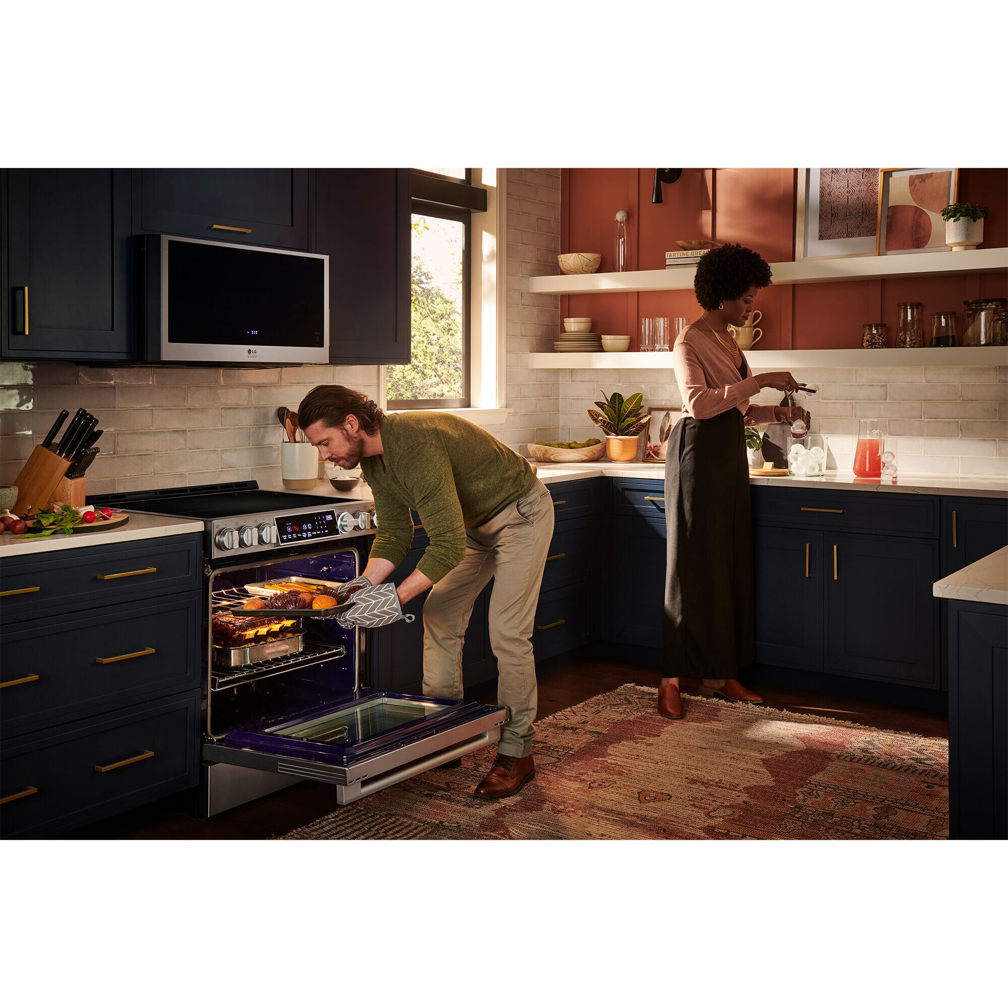 Lg induction shop double oven