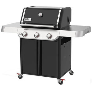 Weber Genesis E-315 3-Burner Liquid Propane Gas Grill with Push-Button Ignition System - Black, , hires