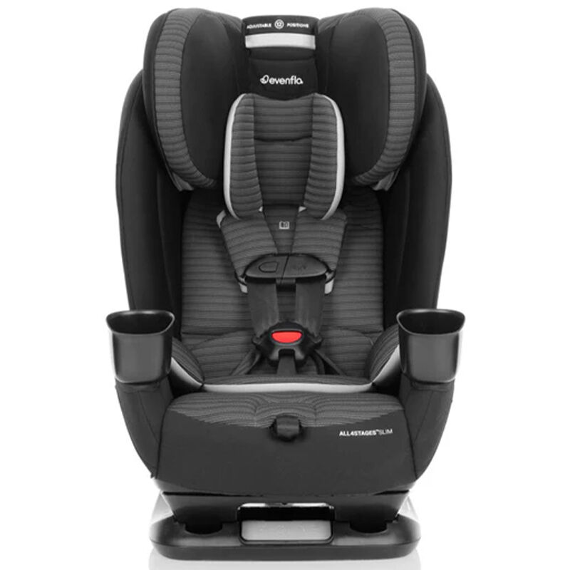 Evenflo All4Stages Slim 4 in 1 Convertible Car Seat - Tybee Black, Tybee Black, hires
