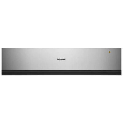 Gaggenau 24 in. 0.7 cu. ft. Warming Drawer with Variable Temperature Controls & Convection - Metallic | WSP221710