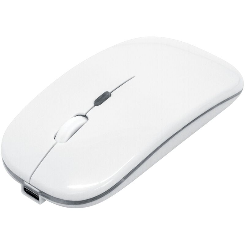 Helix Dual Wireless Mouse with Bluetooth - White, , hires