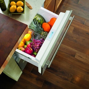 Sub-Zero Designer Series 27 in. 4.7 cu. ft. Smart Double Refrigerator Drawers - Custom Panel Ready, , hires