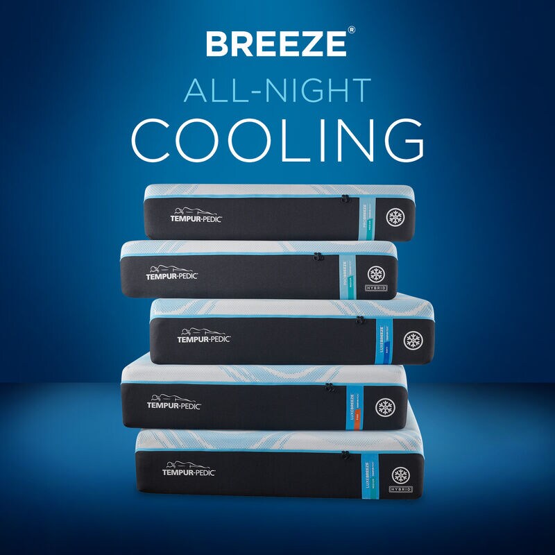 Tempur-Pedic ProBreeze 2.0 Medium Queen Size Mattress, , hires