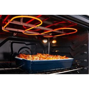 Maytag 30 in. 5.3 cu. ft. Smart Air-Fry Standard Convection Slide-In Electric Range with Radiant Burners, Reversible Grill & Griddle - Fingerprint Resistant Stainless Steel, , hires