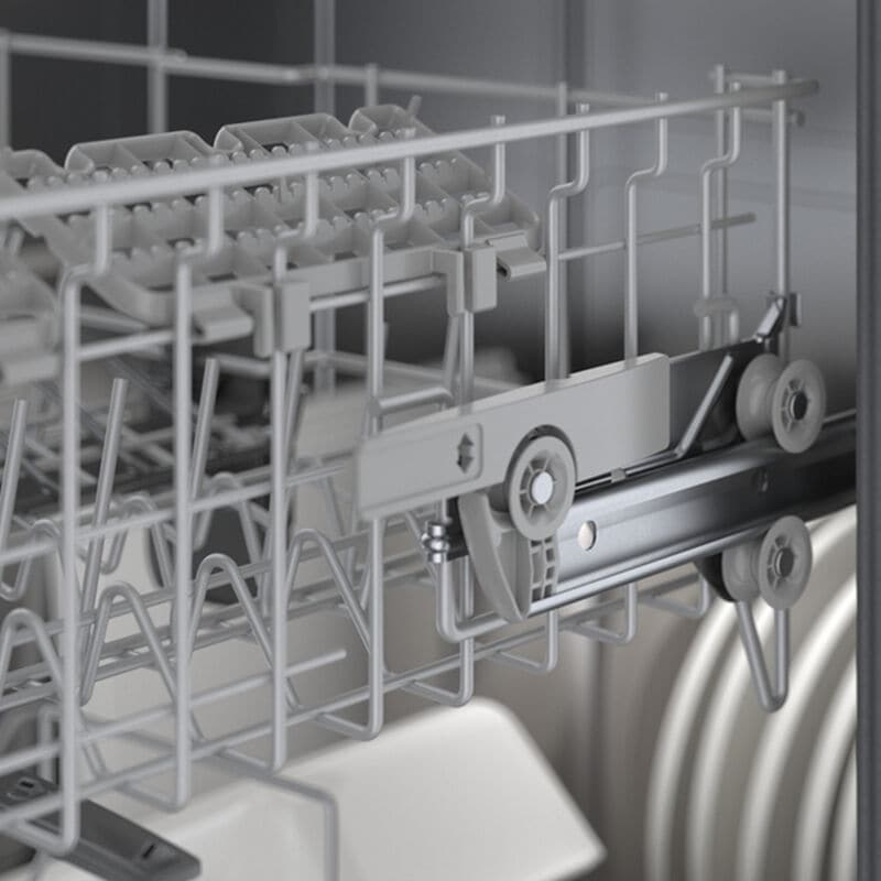 Bosch 300 Series 24 in. Front Control Smart Dishwasher with 46 dBa Sound Level, 3rd-Rack, PureDry & Pocket - White, , hires