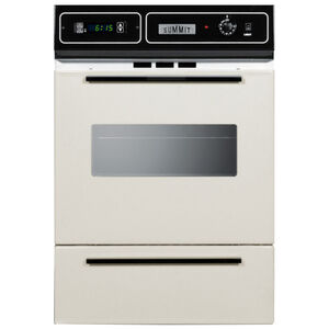 Summit 24 in. 2.9 cu. ft. Gas Wall Oven - Bisque, Bisque, hires