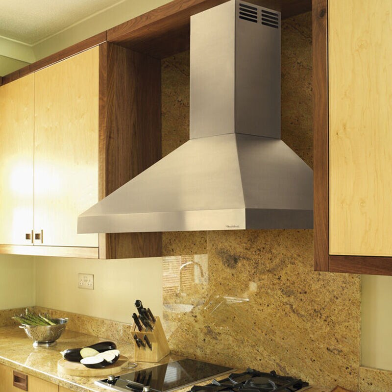 Vent-A-Hood 30 in. Ductless Chimney Style Range Hood with 2 LED Lights - Stainless Steel, , hires