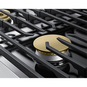 Dacor Transitional Series 48 in. Natural Gas Smart Rangetop with 6 Sealed Burners & Griddle - Graphite Stainless Steel, , hires