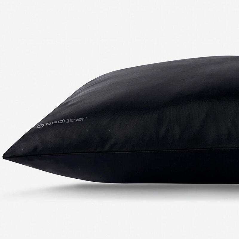BEDGEAR Hyper-Silk Performance Queen Size Pillowcase - Black, , hires